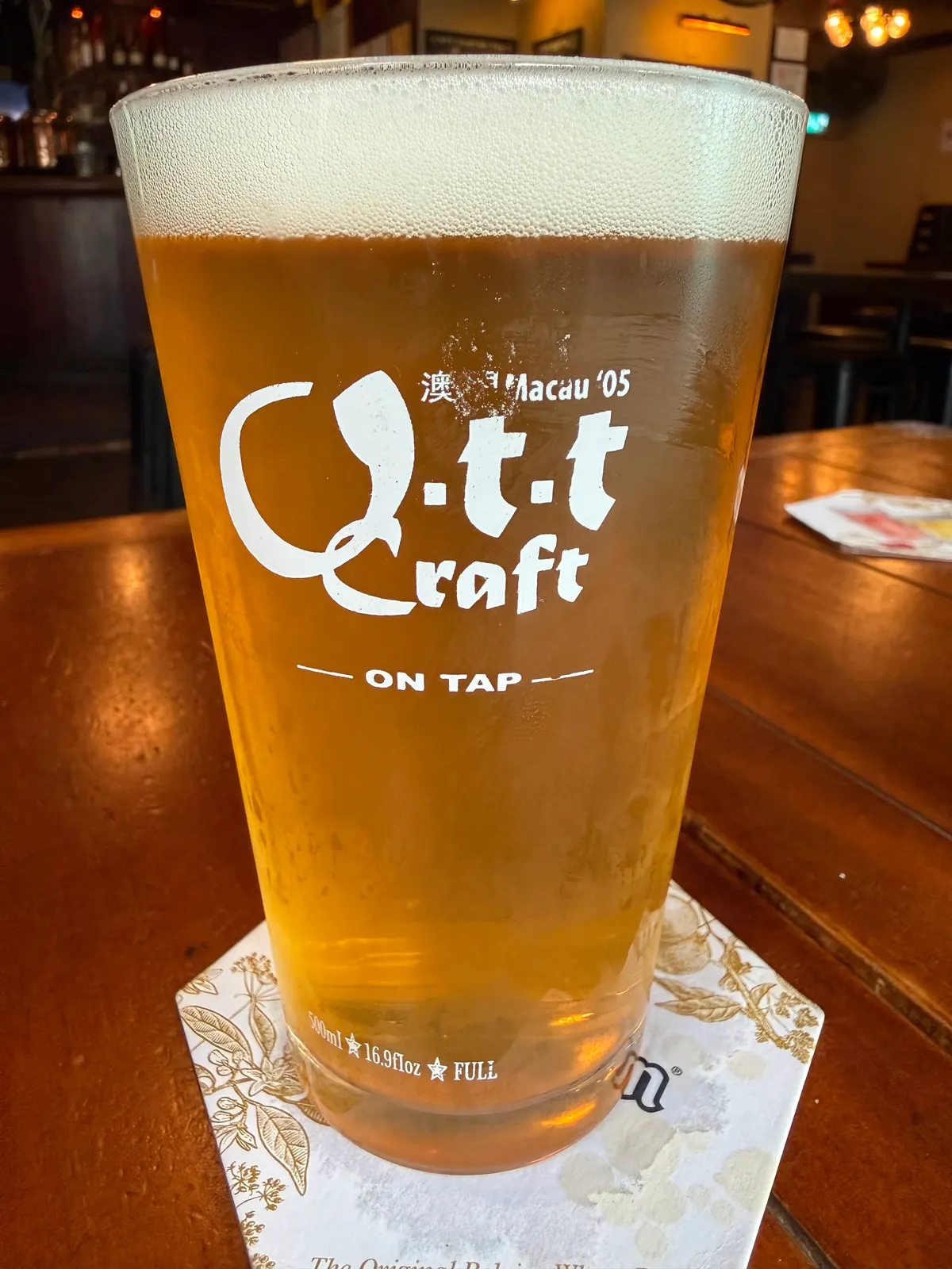 Details at Old Taipa Tavern (OTT) Macau — travel photo