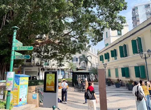 Interior at St. Augustine's Square Macau — travel photo