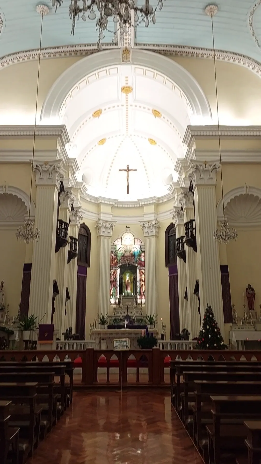 Interior at St. Lawrence’s Church Macau — travel photo