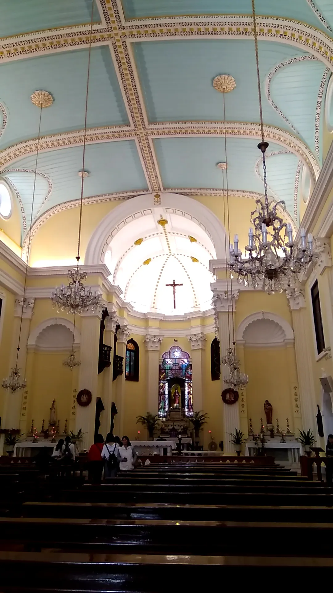 Details at St. Lawrence’s Church Macau — travel photo