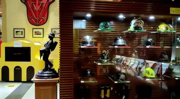 Interior at Fire Services Museum Macau — travel photo