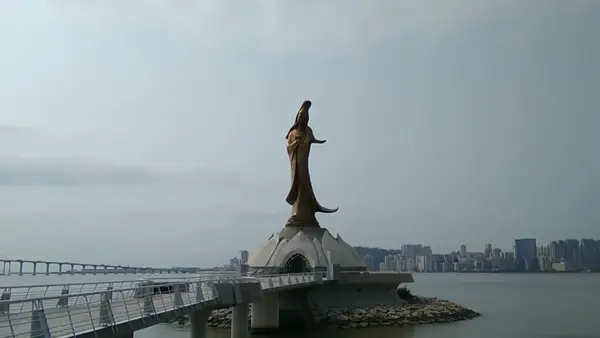 Interior at Kun Iam Ecumenical Center Macau — travel photo