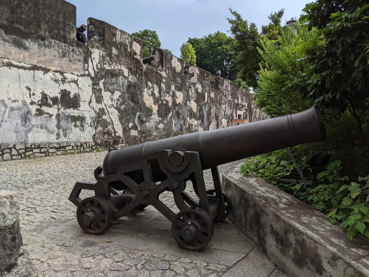 Atmosphere at Monte Fort Macau — travel photo