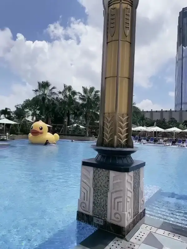 Interior at Studio City Water Park Macau — travel photo