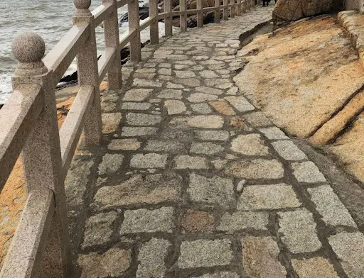 Details at Hac Sá Long Chao Kok Coastal Trail Macau — travel photo