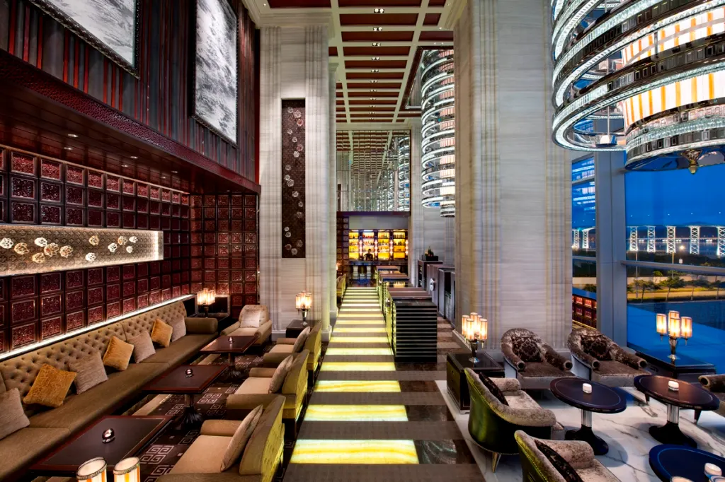 Interior at Vida Rica Bar Macau — travel photo