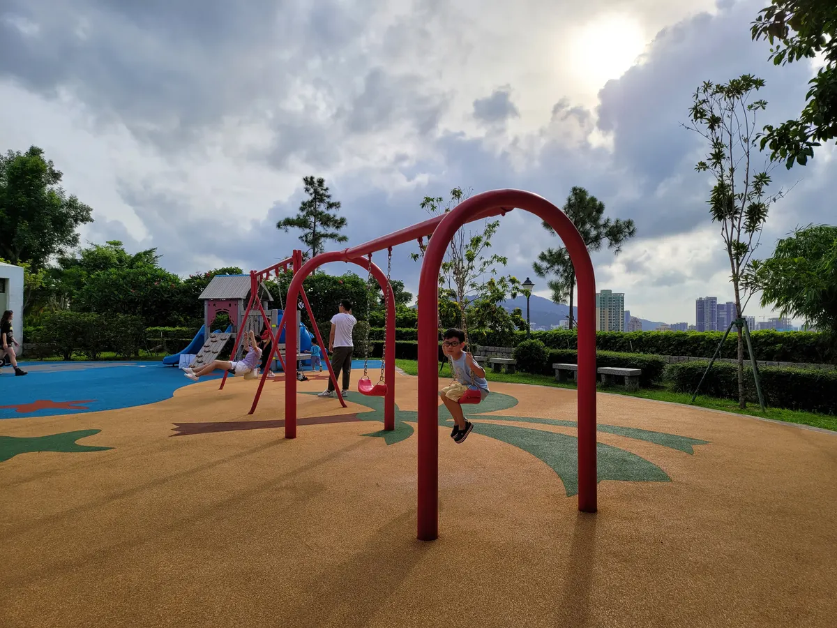 Atmosphere at Guia Hill Municipal Park Macau — travel photo