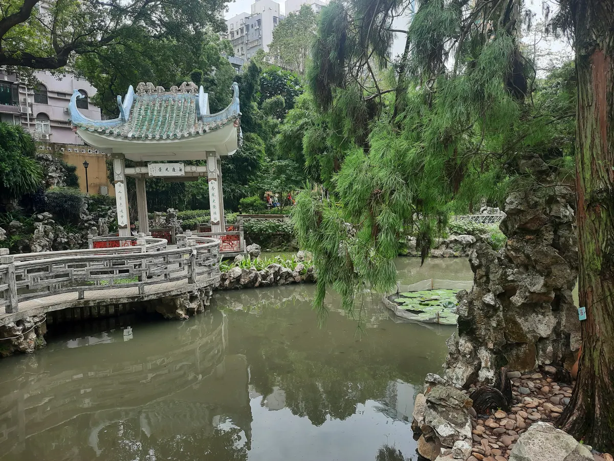 Interior at Lou Lim Ioc Garden Macau — travel photo