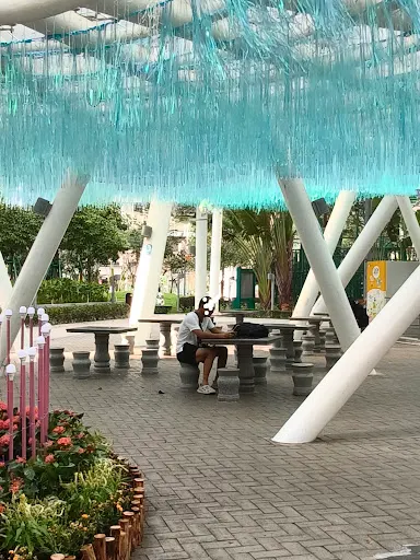 Atmosphere at Taipa Central Park Macau — travel photo