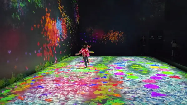 Details at teamLab SuperNature Macao Macau — travel photo