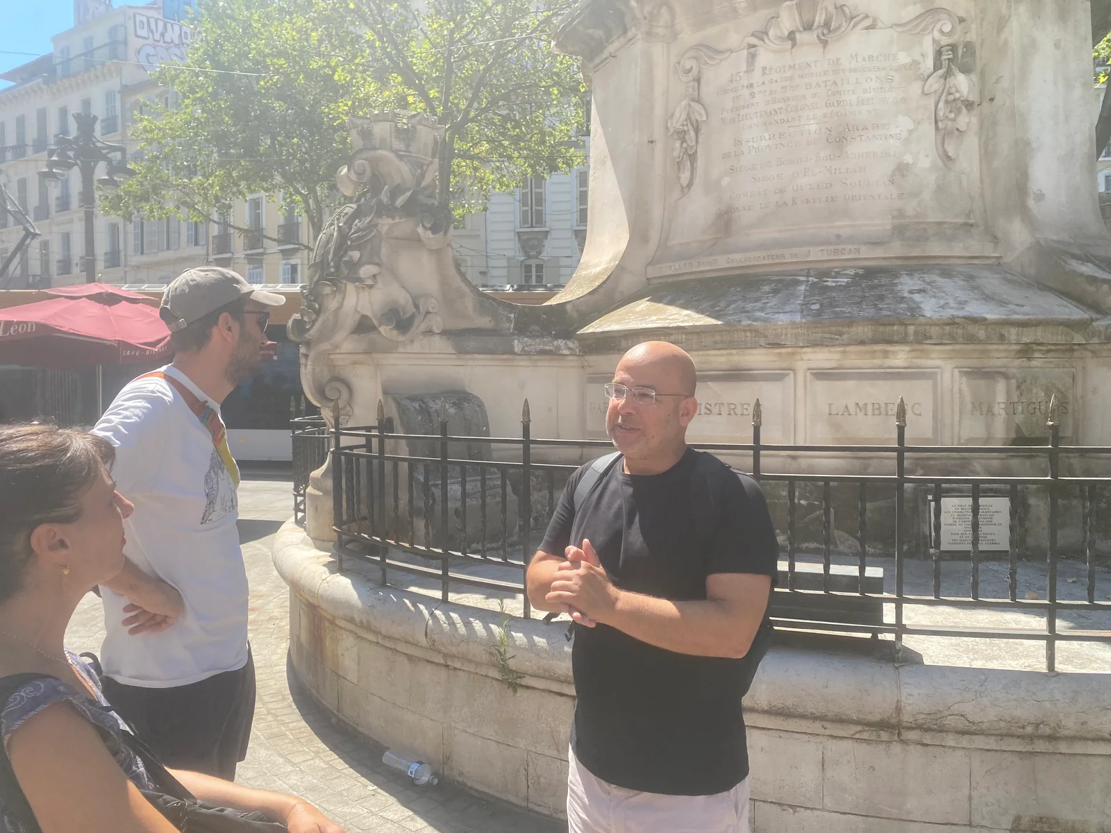 Kids activities at Mars et l'empire, visite post-coloniale de Marseille Marseille — family travel photo