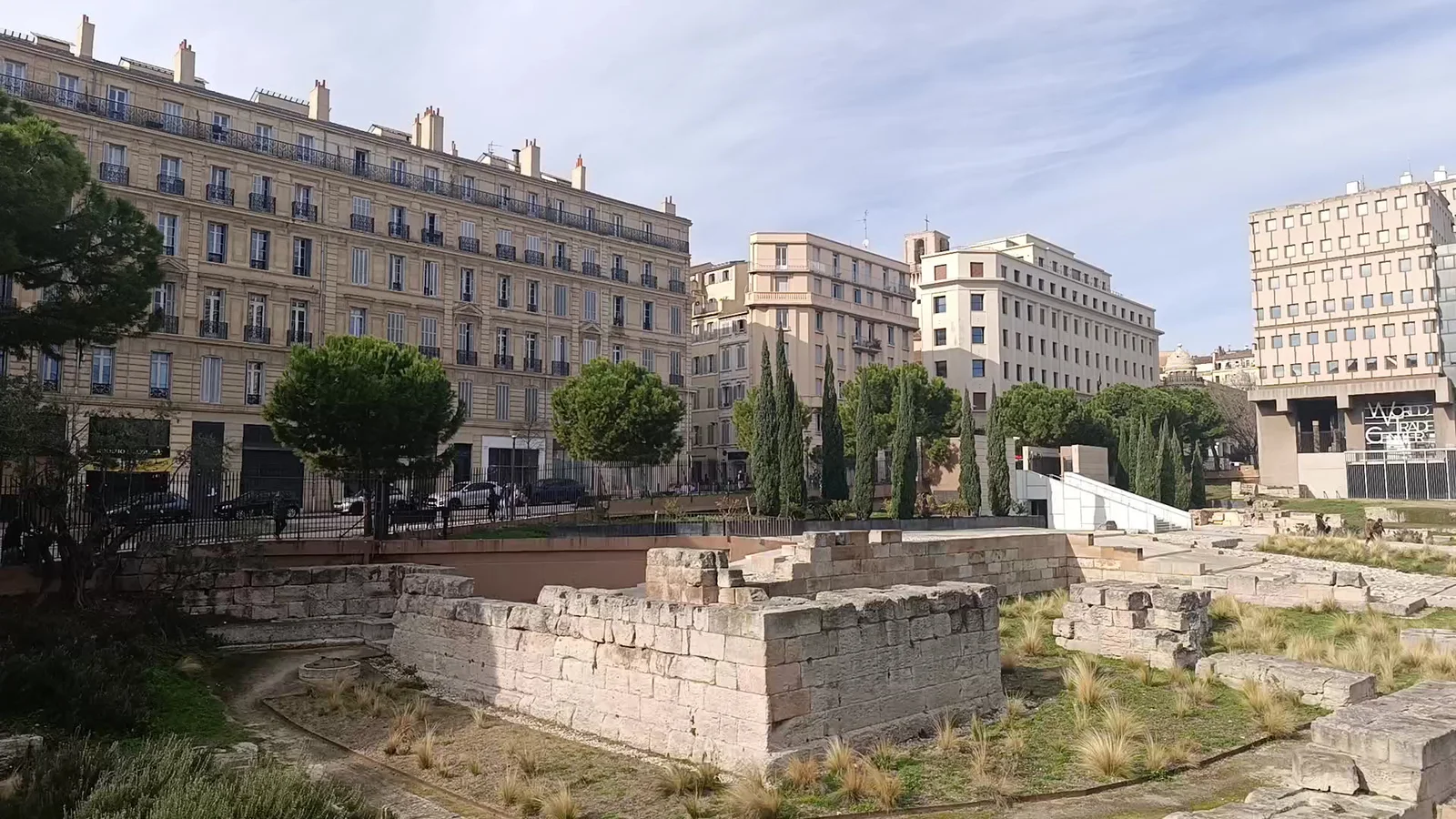 Family areas at Port Antique Marseille — family travel photo