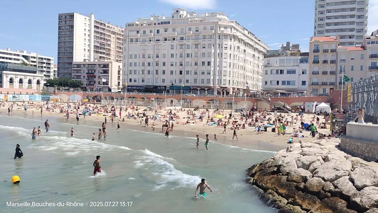Kids activities at Catalans View Sitting Area Marseille — family travel photo