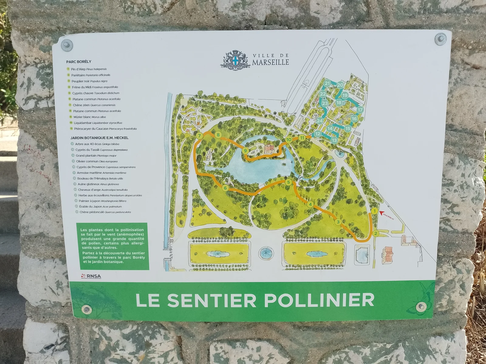 Outdoor views at Parc Borély Marseille — family travel photo