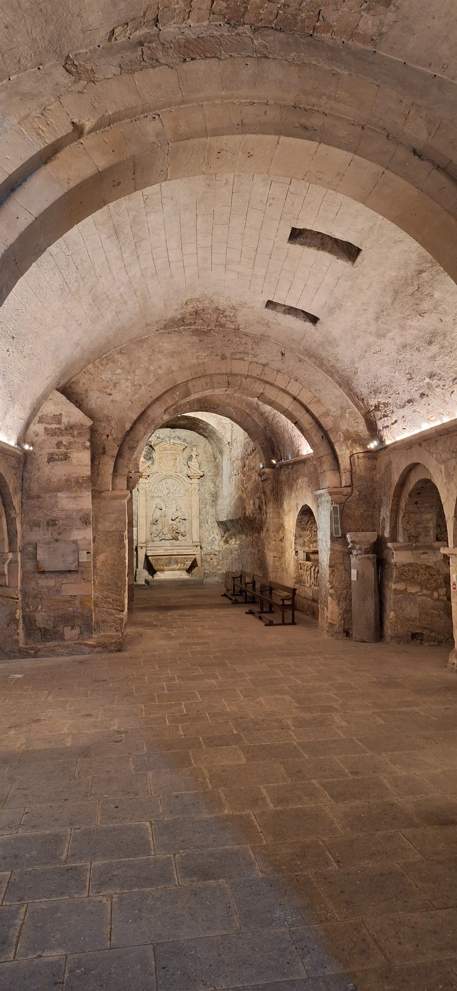 Kids activities at Abbaye Saint-Victor Marseille — family travel photo