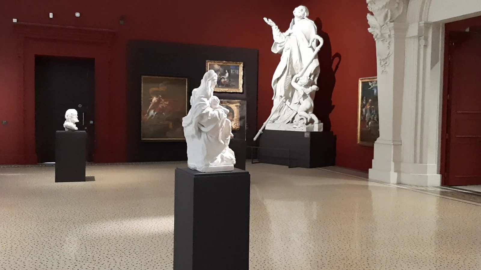 Family areas at Musée des Beaux-Arts, Marseille Marseille — family travel photo