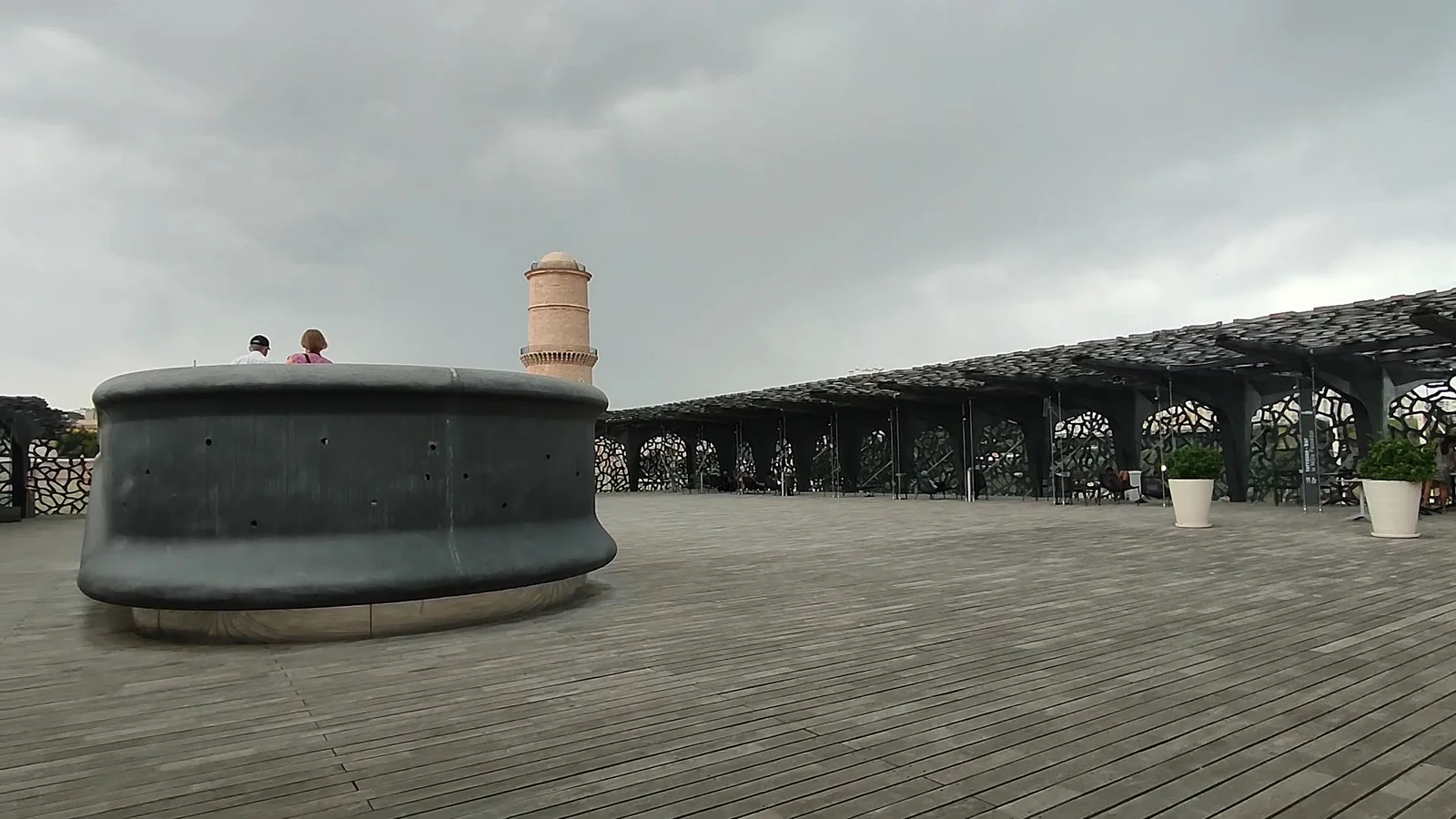 Family areas at Museum of European and Mediterranean Civilisations Marseille — family travel photo