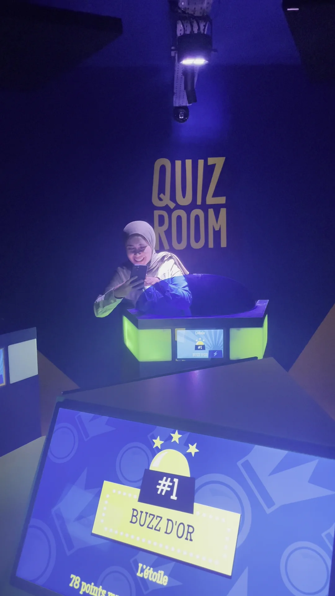 Family areas at Quiz Room Marseille Marseille — family travel photo