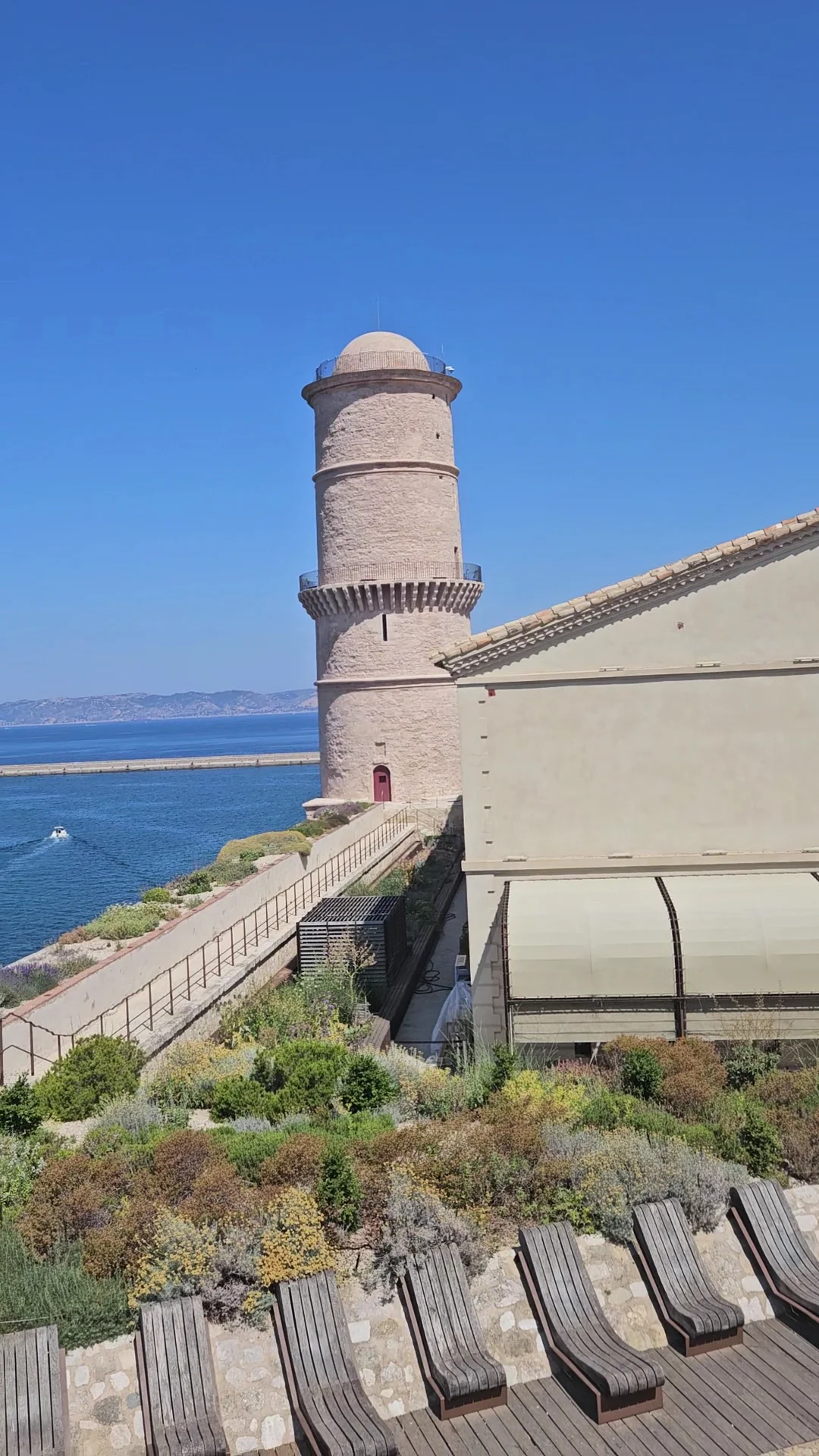 Kids activities at Tour du fanal Marseille — family travel photo