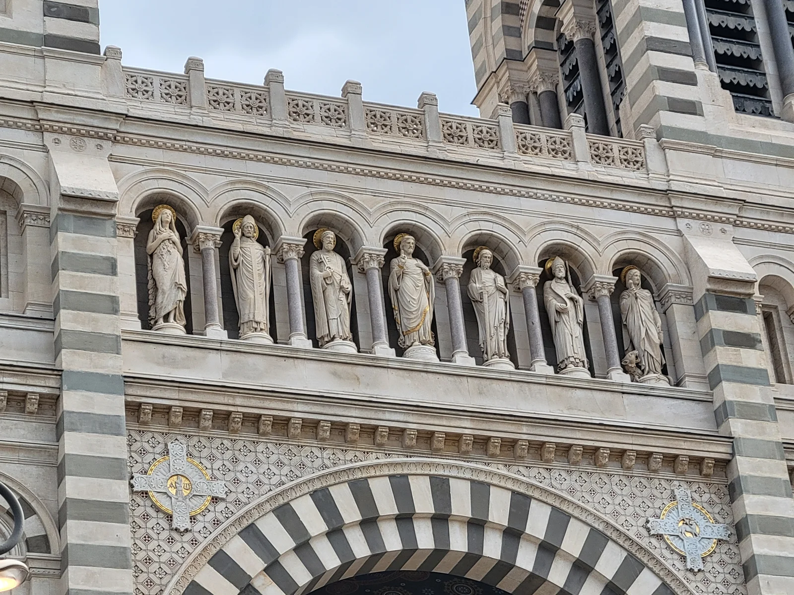 Kids activities at Marseille Cathedral Marseille — family travel photo