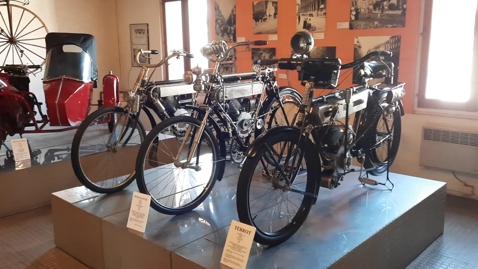 Kids activities at Musée de la Moto Marseille — family travel photo