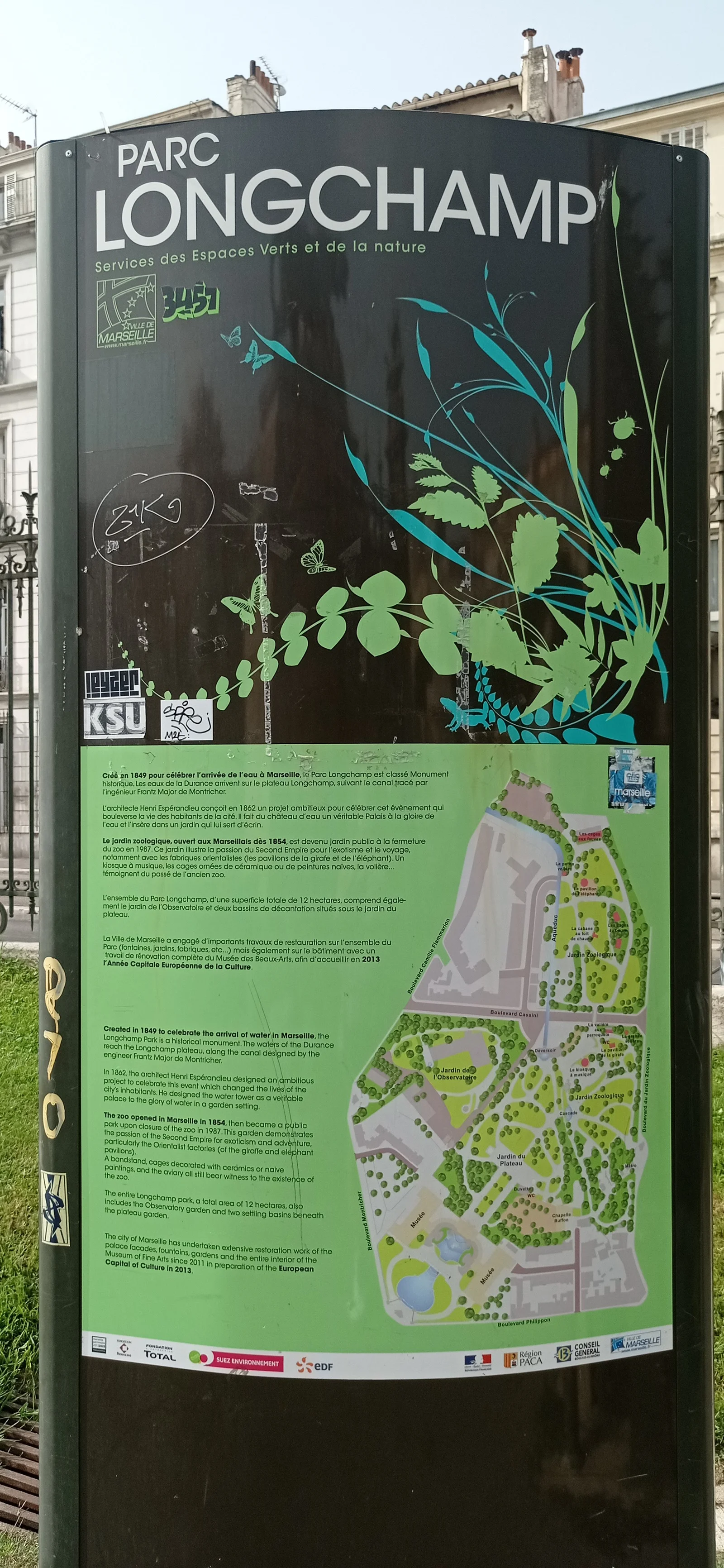 Outdoor views at Zoological Gardens Marseille — family travel photo