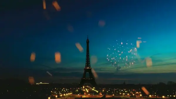 Interior at Eiffel Tower Paris — travel photo