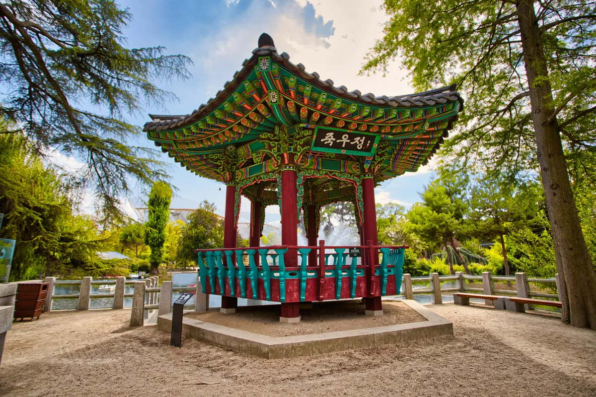 Around the area at Jardin d'Acclimatation Paris — travel photo