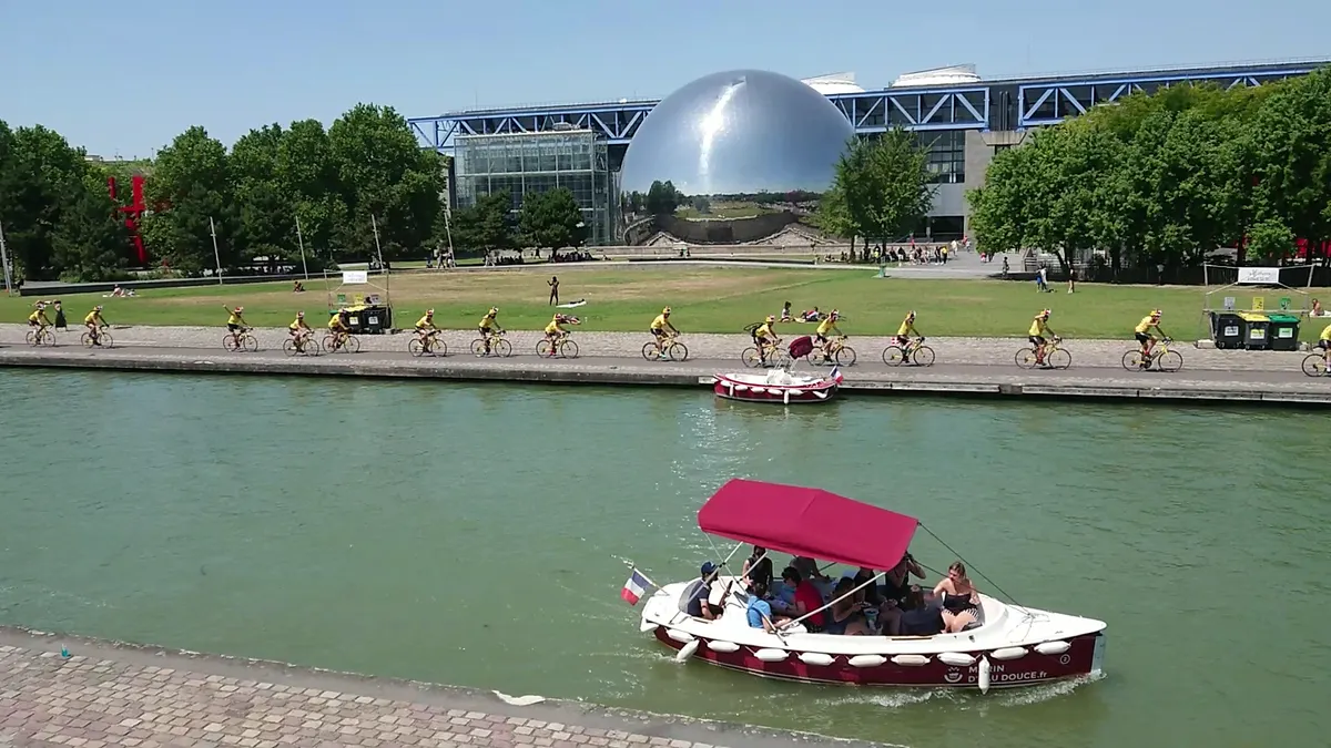 Interior at La Villette Paris — travel photo