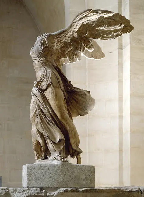 Interior at Louvre Museum Paris — travel photo
