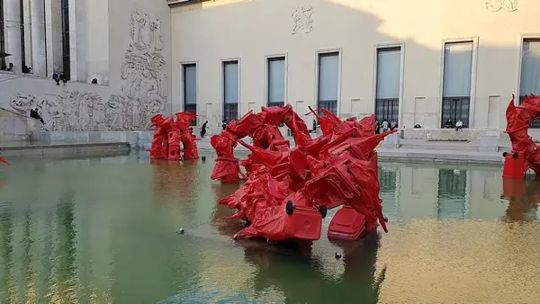 Interior at Palais de Tokyo Paris — travel photo