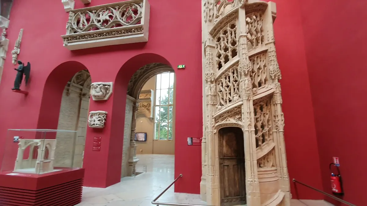 Interior at Cité de l’architecture et du patrimoine Paris — travel photo