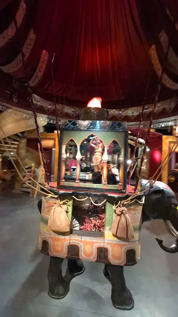 Interior at Les Pavillons de Bercy - Musée des Arts Forains Paris — travel photo