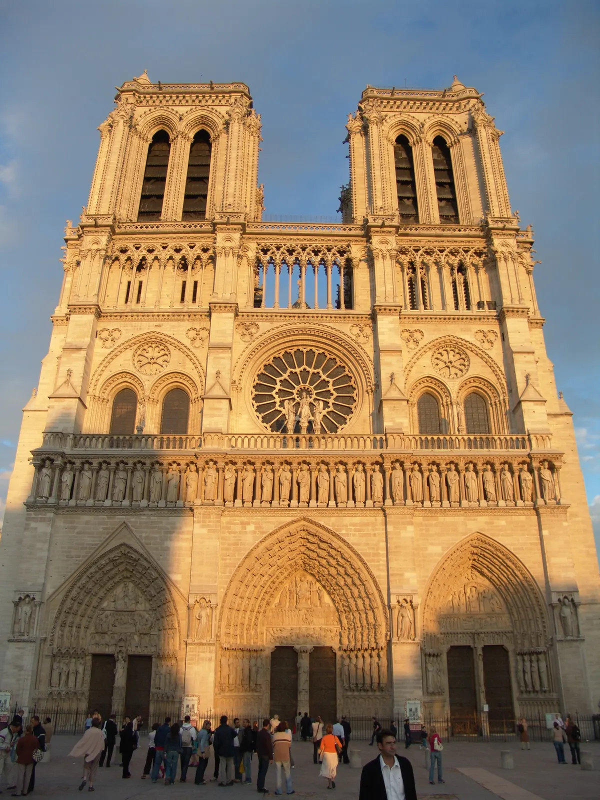Interior at Notre-Dame Cathedral of Paris Paris — travel photo