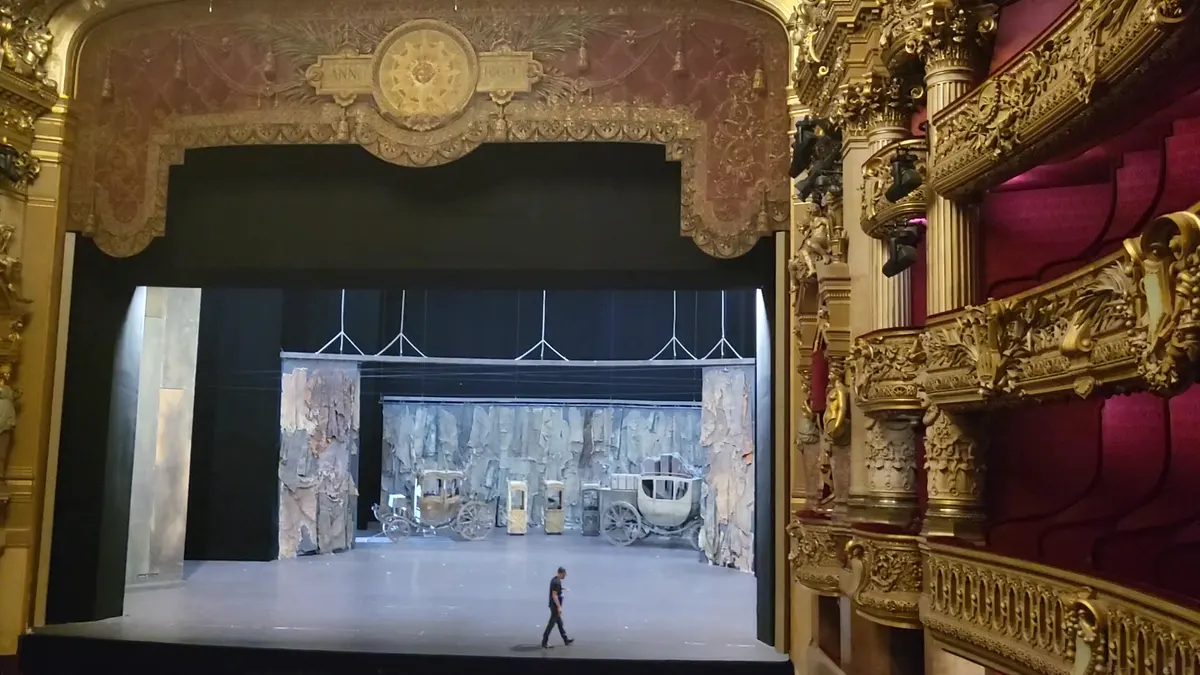 Interior at Palais Garnier Paris — travel photo