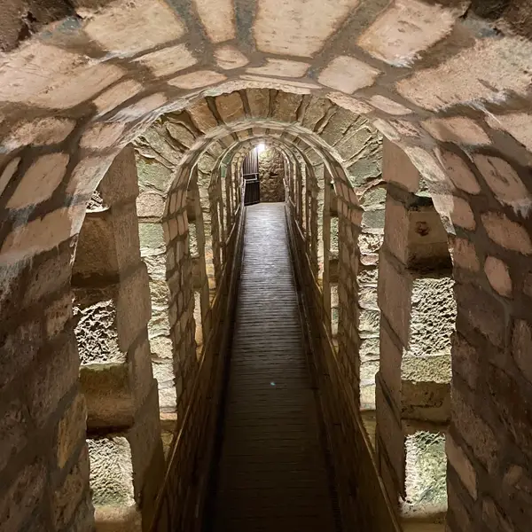 Atmosphere at Catacombs of Paris Paris — travel photo