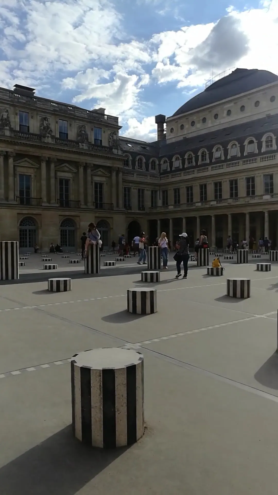 Interior at Domaine National du Palais-Royal Paris — travel photo