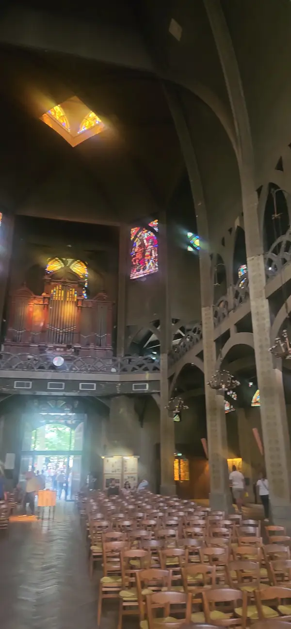 Interior at Le mur des je t'aime Paris — travel photo