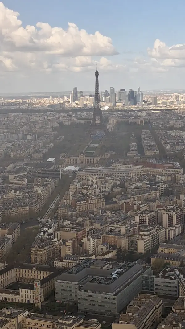 Interior at Montparnasse Tower Paris — travel photo