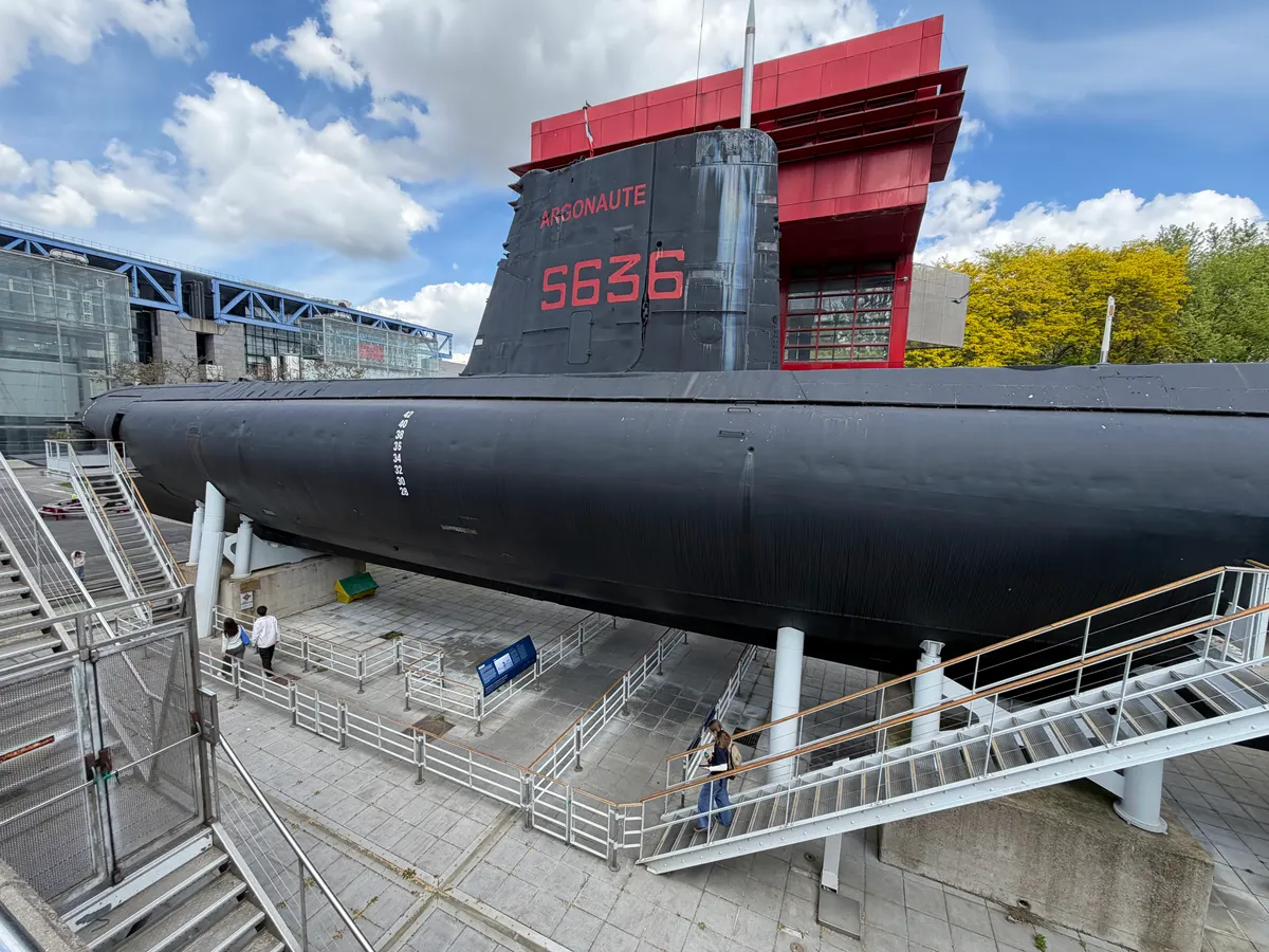 Around the area at Cité des Sciences et de l'Industrie Paris — travel photo