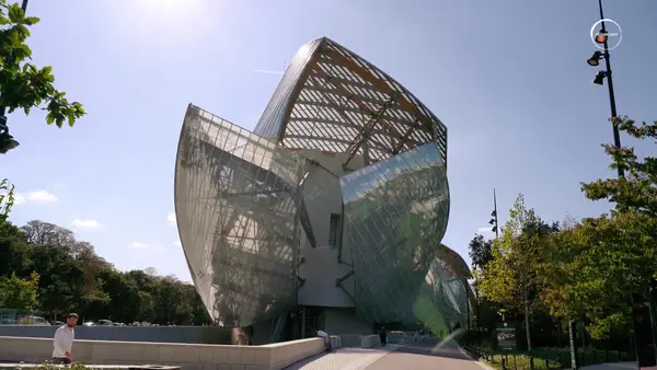 Interior at Fondation Louis Vuitton Paris — travel photo