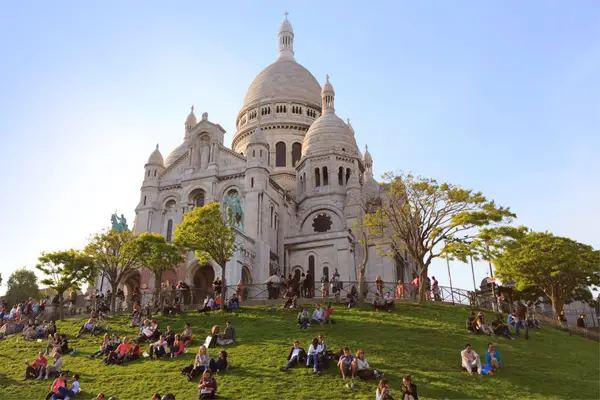 Details at Basilique du Sacré-Cœur de Montmartre Paris — travel photo