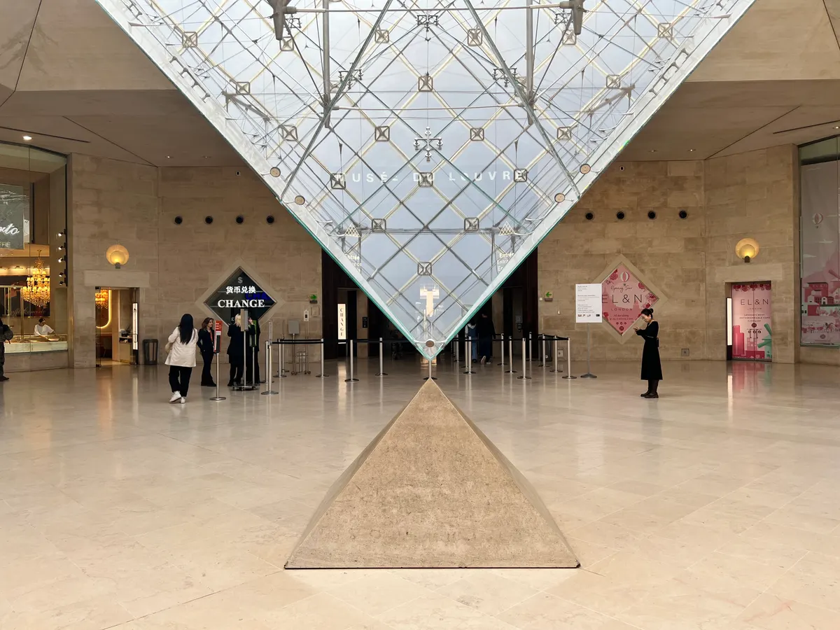 Around the area at Louvre Museum Paris — travel photo