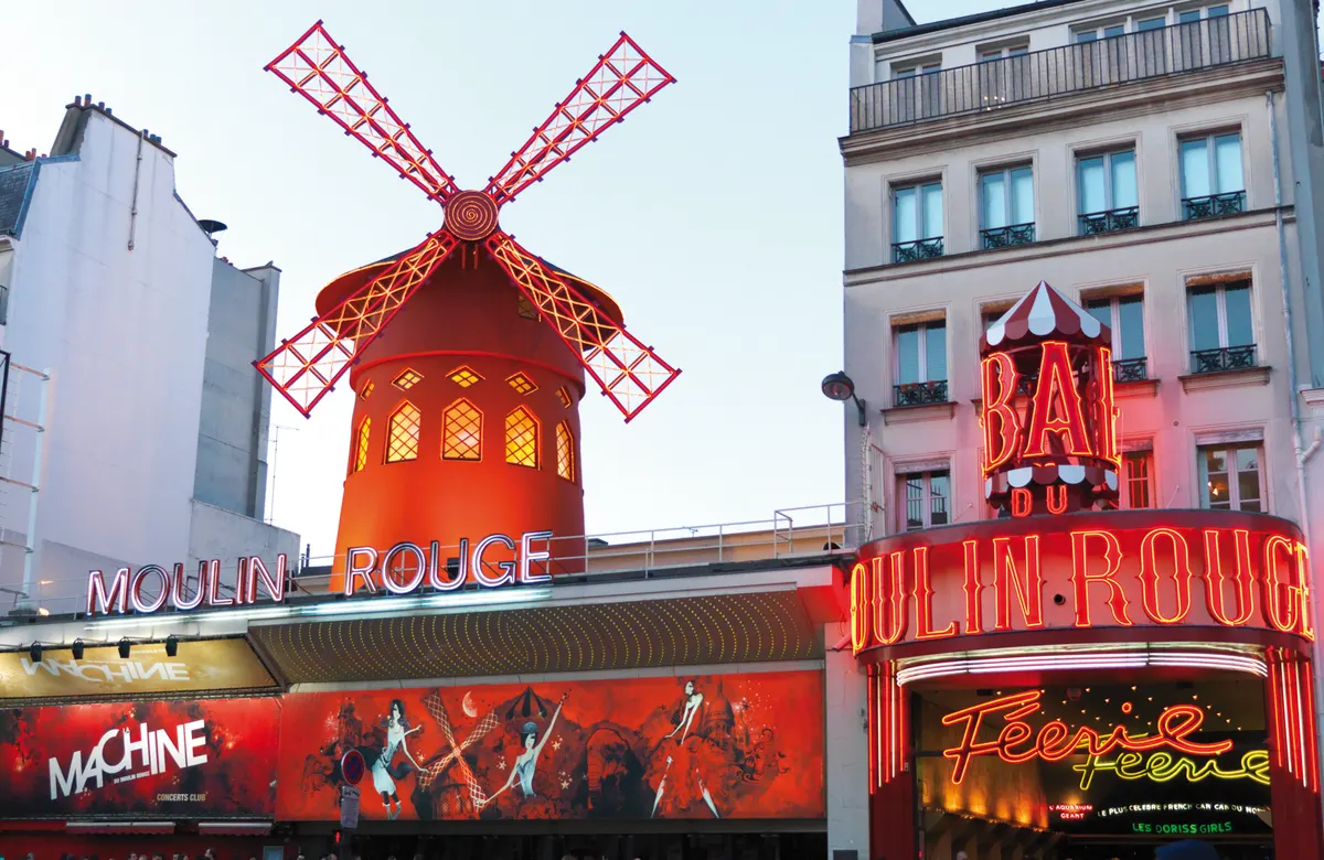 Details at Moulin Rouge Paris — travel photo