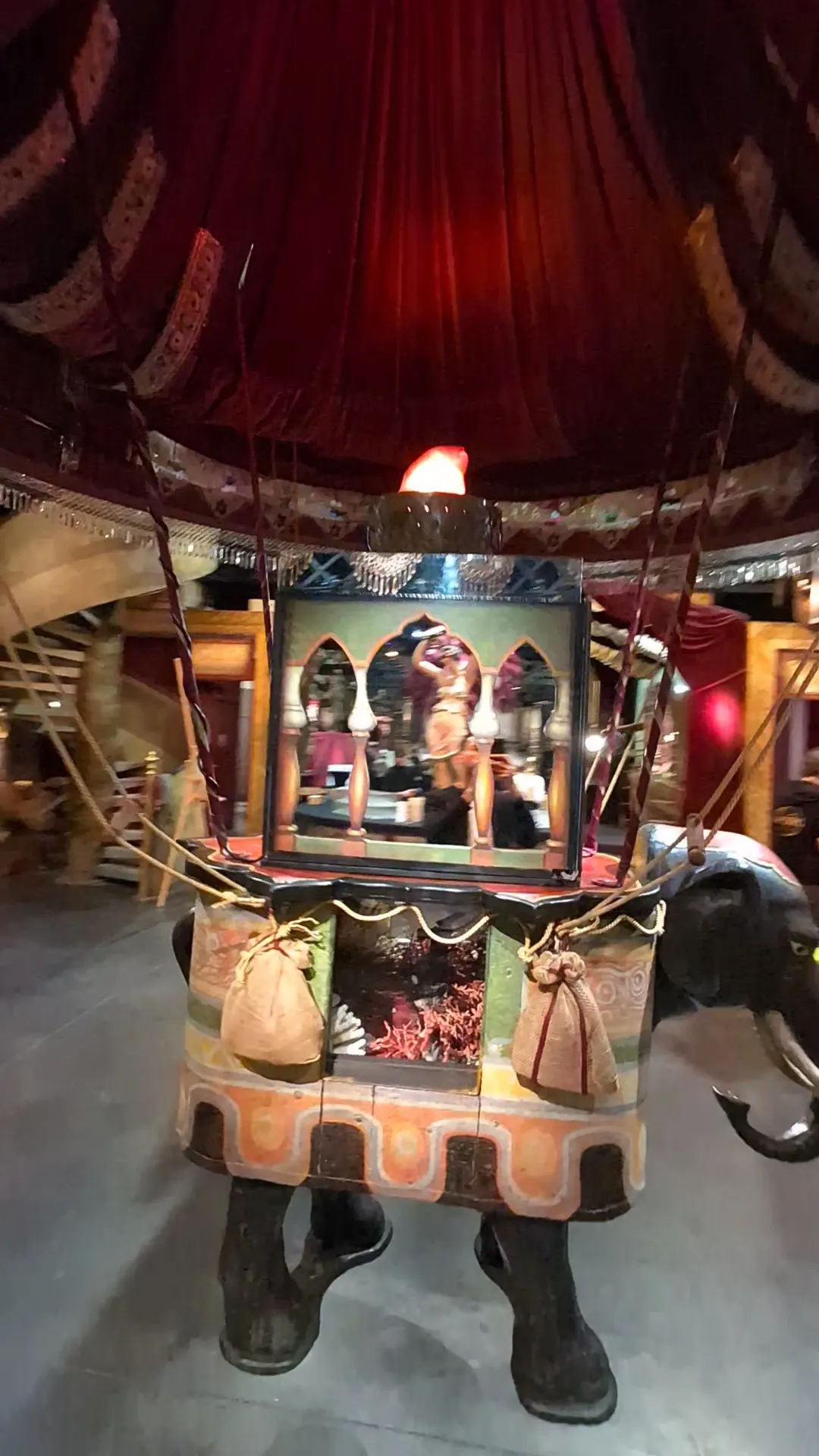 Interior at Les Pavillons de Bercy - Musée des Arts Forains Paris — travel photo