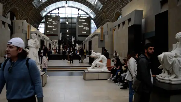 Interior at Musée d'Orsay Paris — travel photo