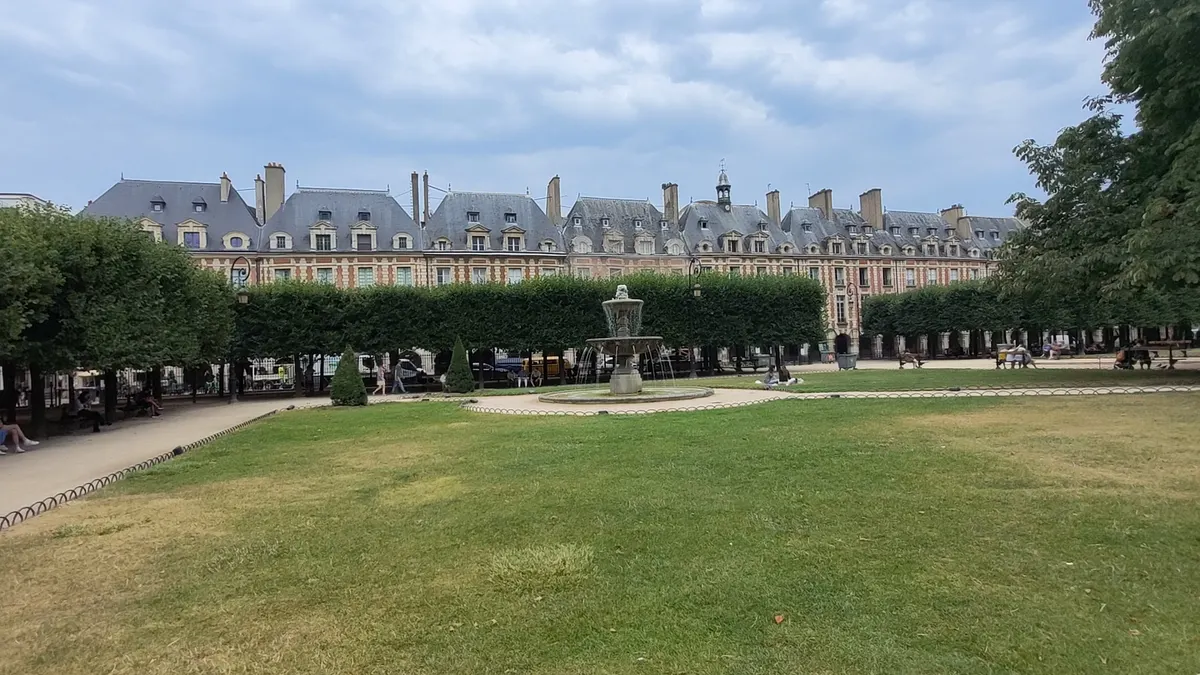 Interior at Place des Vosges Paris — travel photo