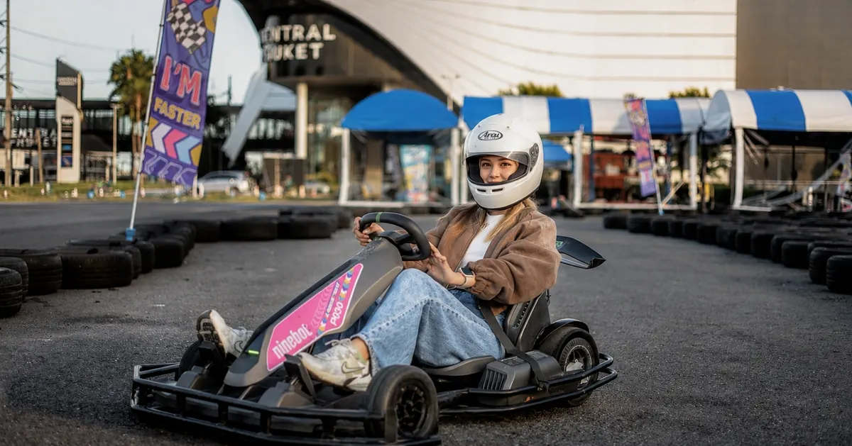 E-Gokart Track (G Floor, Central Phuket Floresta) - 电动卡丁车赛道 - Трасса для электрокартинга -
