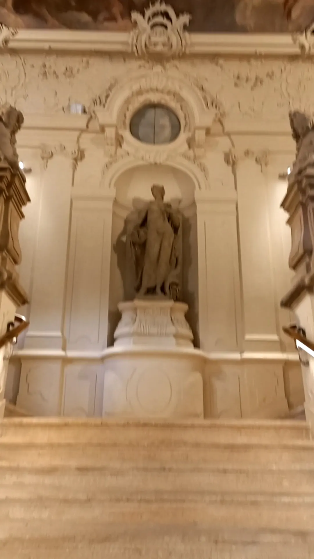 Interior at Mucha Foundation Art Museum Prague — travel photo