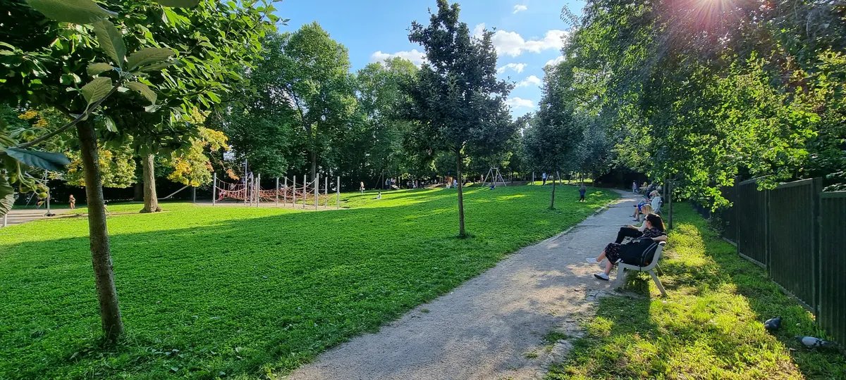 Atmosphere at Letenské sady Prague — travel photo